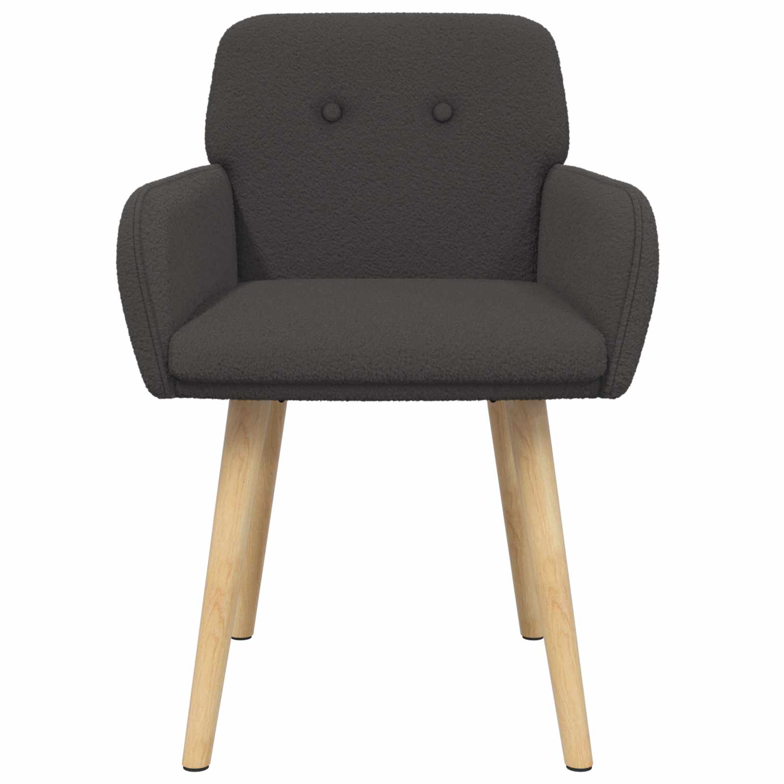Sedie da pranzo 2 pcs Bouclé Grigio Scuro 59 x 57 x 85 cm | homemem39