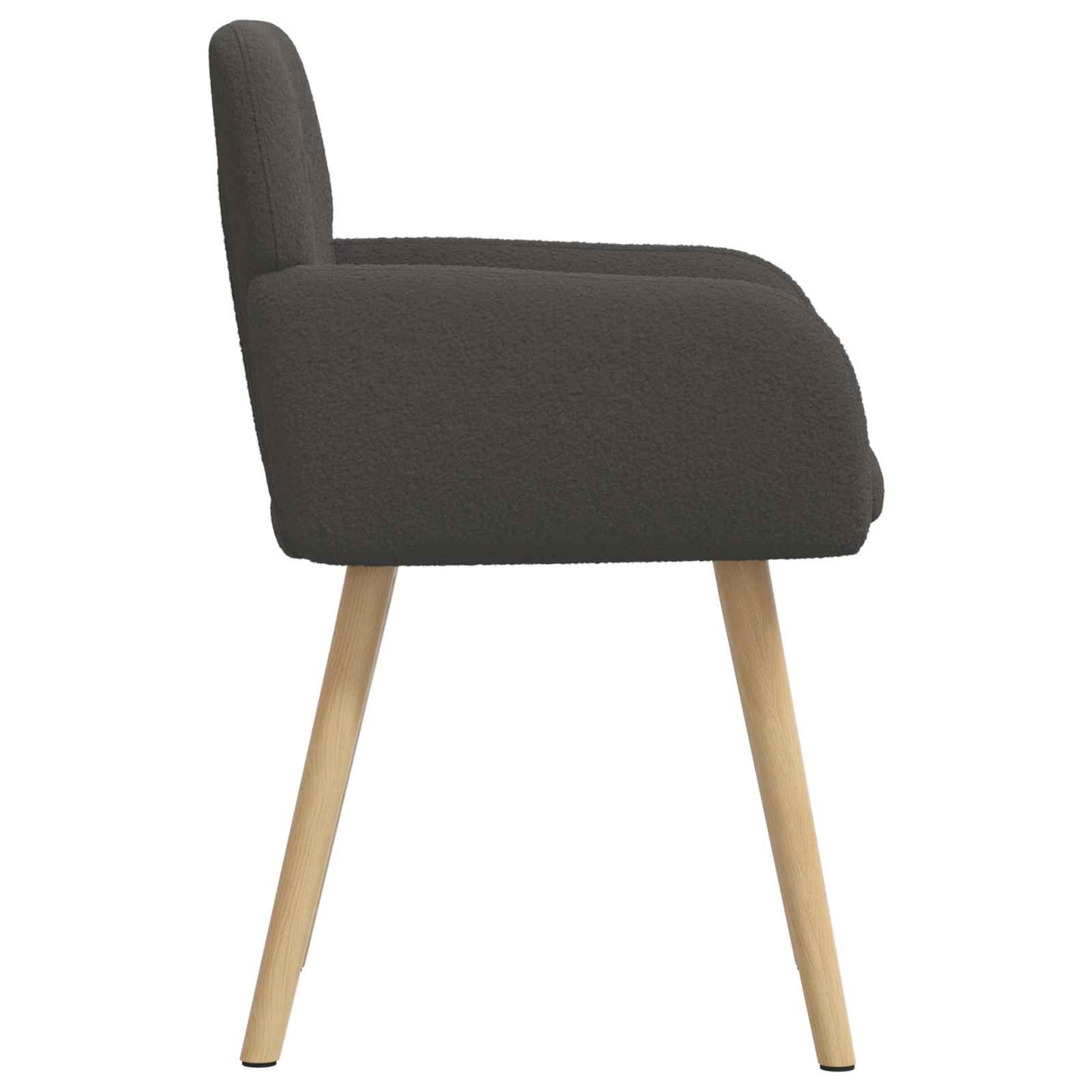 Sedie da pranzo 2 pcs Bouclé Grigio Scuro 59 x 57 x 85 cm | homemem39