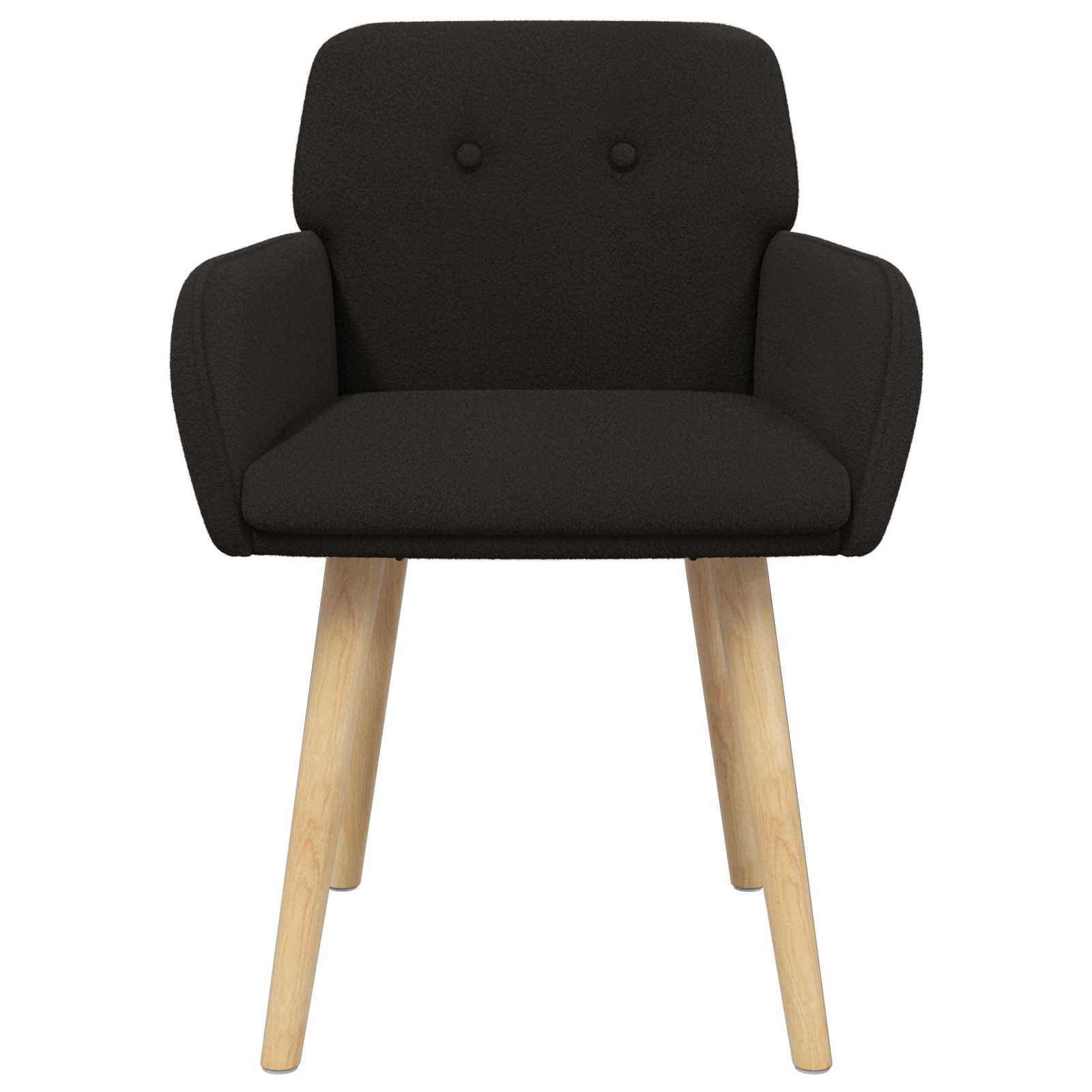 Sedie da pranzo 2 pcs Bouclé Nero 59 x 57 x 85 cm | homemem39