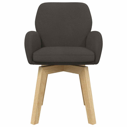 Sedie da pranzo girevoli 2 pcs Bouclé Grigio Scuro | homemem39