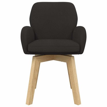 Sedie da pranzo girevoli 2 pcs Bouclé Nero 54 x 58 x 87 cm | homemem39