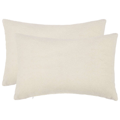 Federa 2 pcs HEERLEN Crema 30 x 50 cm Bouclé | homemem39
