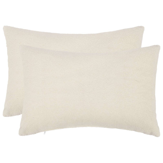 Federa 2 pcs HEERLEN Crema 30 x 50 cm Bouclé | homemem39