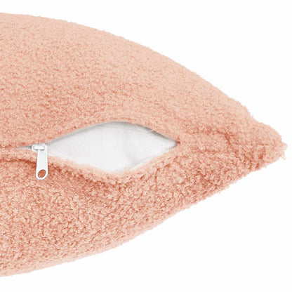 Federa 2 pcs HEERLEN Rosa 30 x 50 cm Bouclé | homemem39
