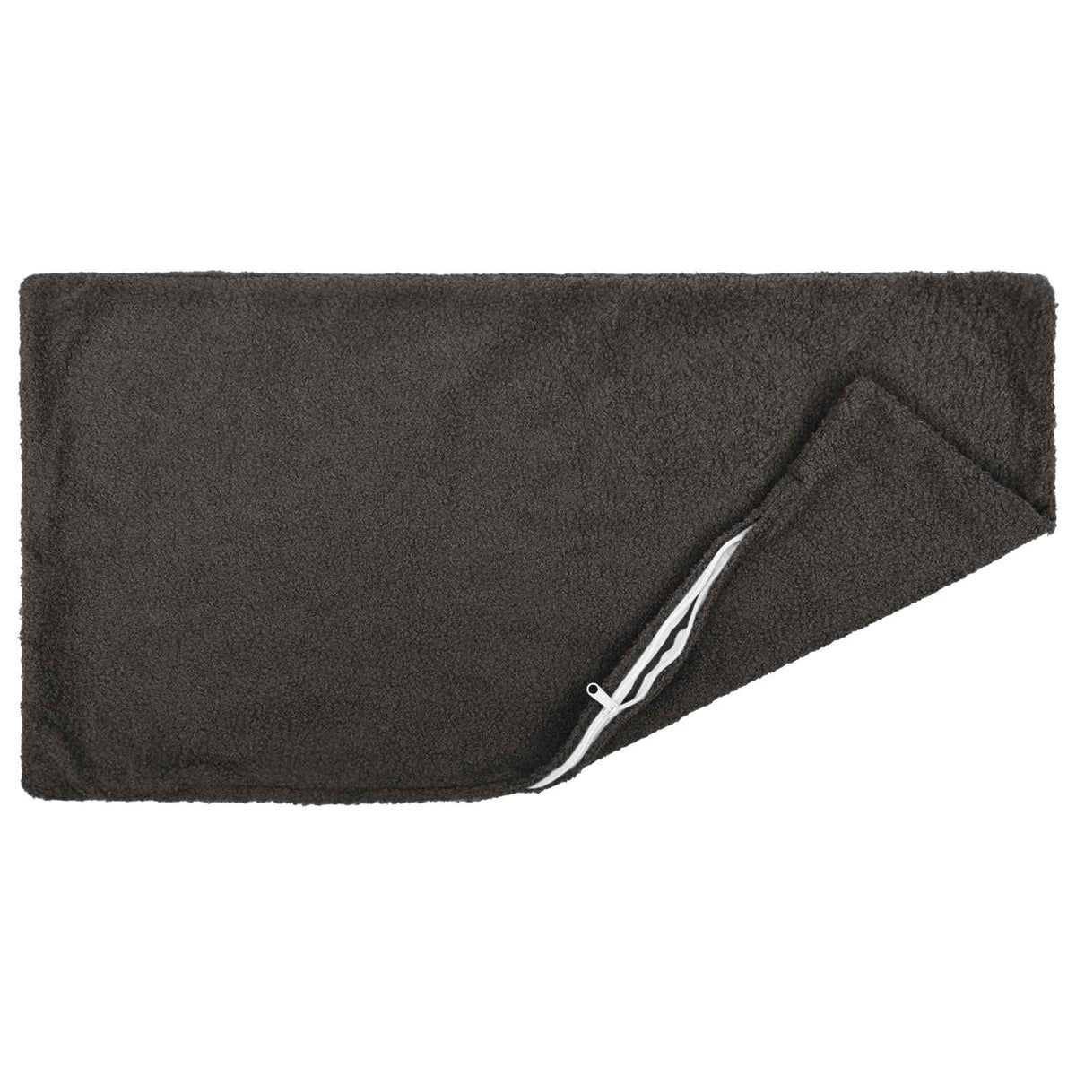 Federa 2 pcs HEERLEN Grigio Scuro 30 x 50 cm Bouclé | homemem39