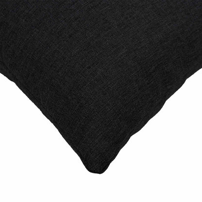 Federa 6 pz HEERLEN Nero 35 x 35 cm Tessuto | homemem39