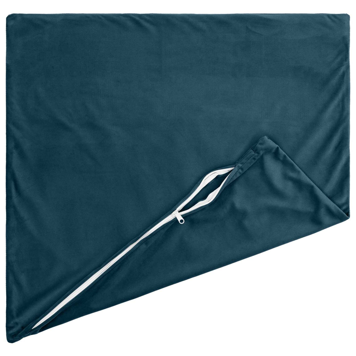 Federa 6 pcs HEERLEN Blu 40 x 40 cm Velluto | homemem39
