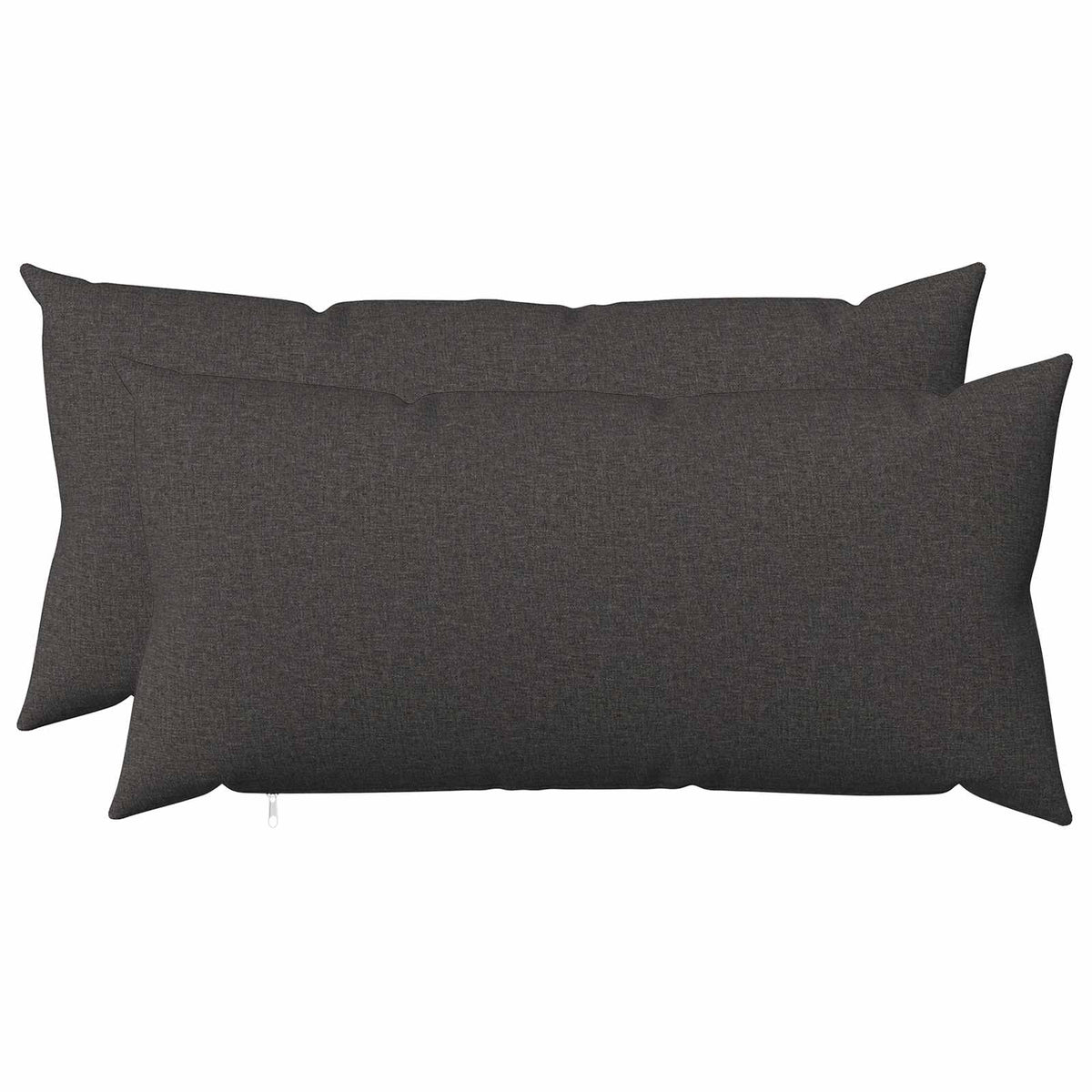 Federa 2 pz HEERLEN Grigio Scuro 40 x 70 cm Tessuto | homemem39