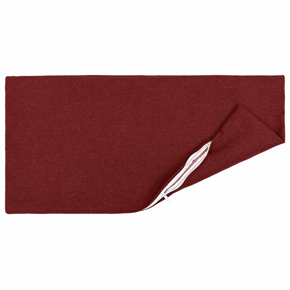 Federa 6 pz HEERLEN Rosso Vino 40 x 80 cm Tessuto | homemem39