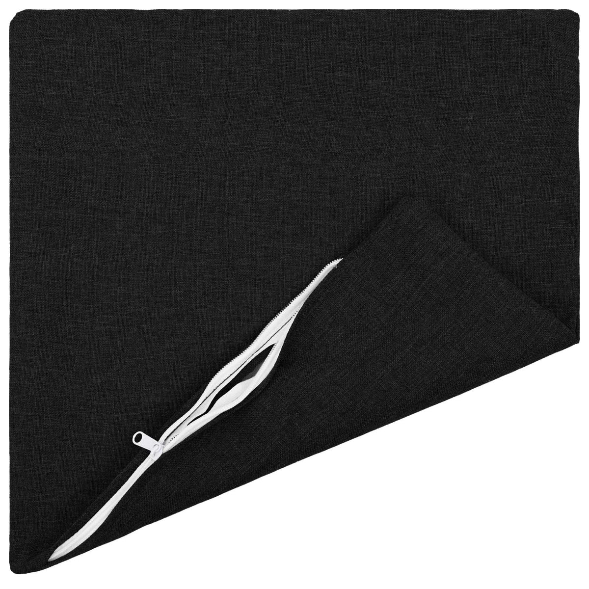 Federa 6 pz HEERLEN Nero 45 x 45 cm Tessuto | homemem39