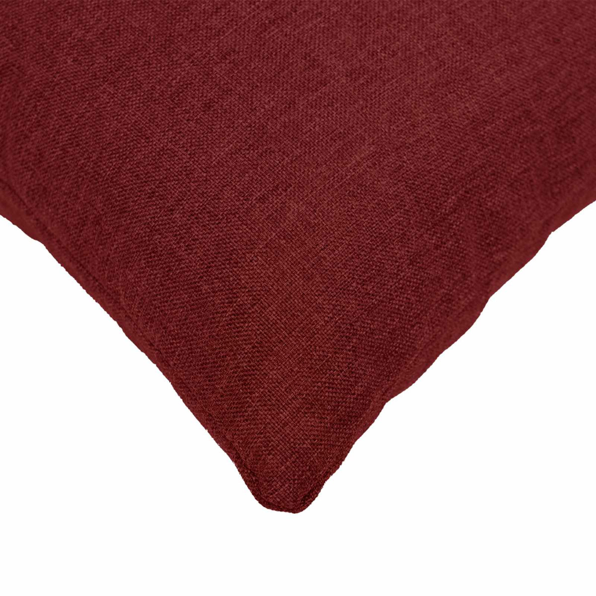 Federa 2 pz HEERLEN Rosso Vino 45 x 45 cm Tessuto | homemem39