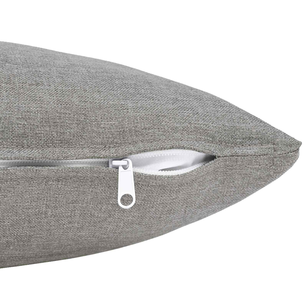 Federa 6 pz HEERLEN Grigio Nuvola 50 x 75 cm Tessuto | homemem39