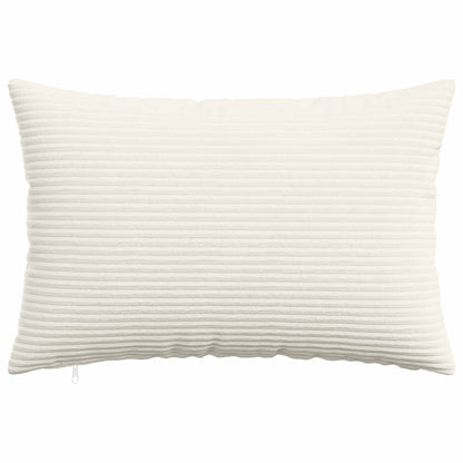 Federa 2 pcs HEERLEN Crema 50 x 80 cm corduroy