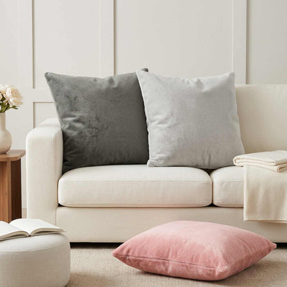 Federa 2 pz HEERLEN Rosa 80 x 80 cm Flanella | homemem39
