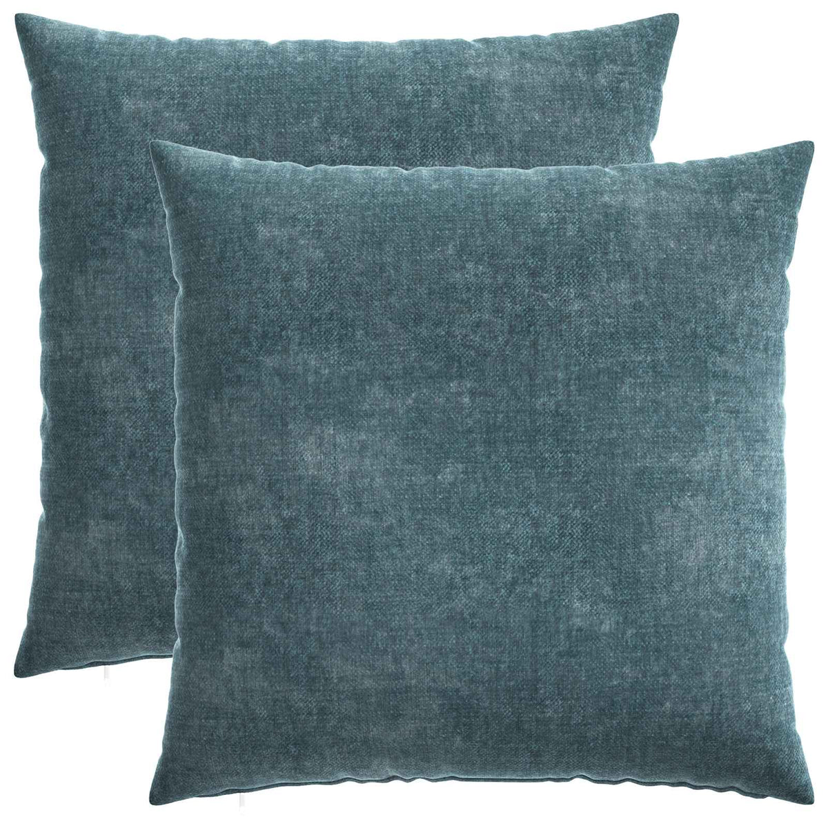 Federa 2 pz HEERLEN Blu 70 x 70 cm Tessuto Chenille | homemem39