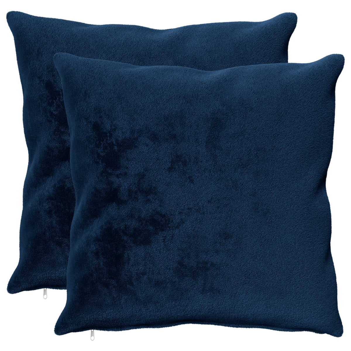 Federa 2 pz HEERLEN Blu navy 70 x 70 cm Flanella | homemem39