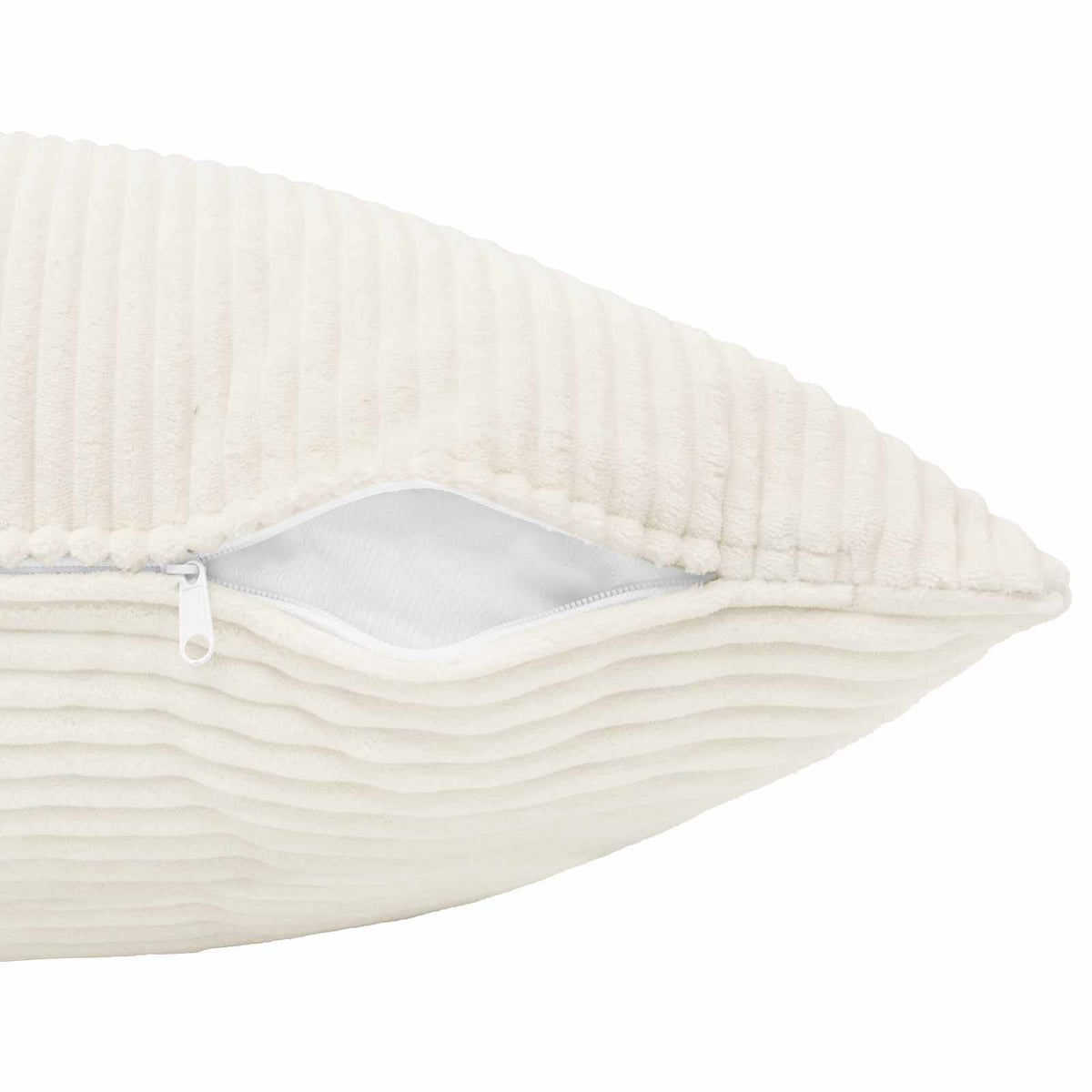 Federa 6 pcs ALMELO Crema 30 x 50 cm corduroy | homemem39