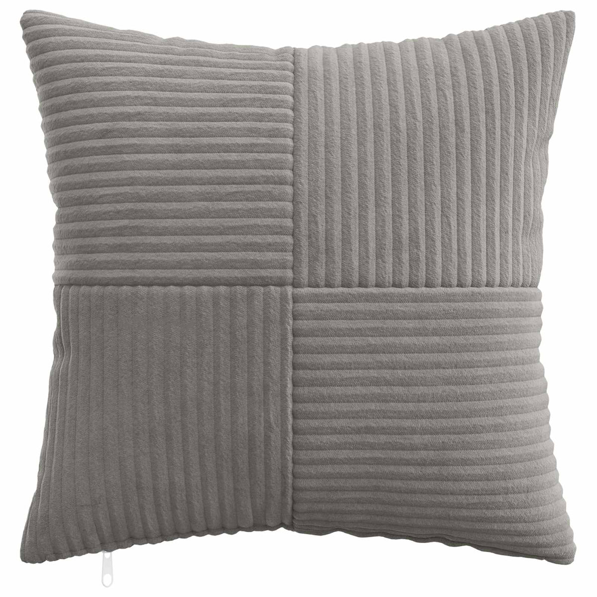 Federa 12 pcs ALMELO Grigio Chiaro 40 x 40 cm corduroy | homemem39