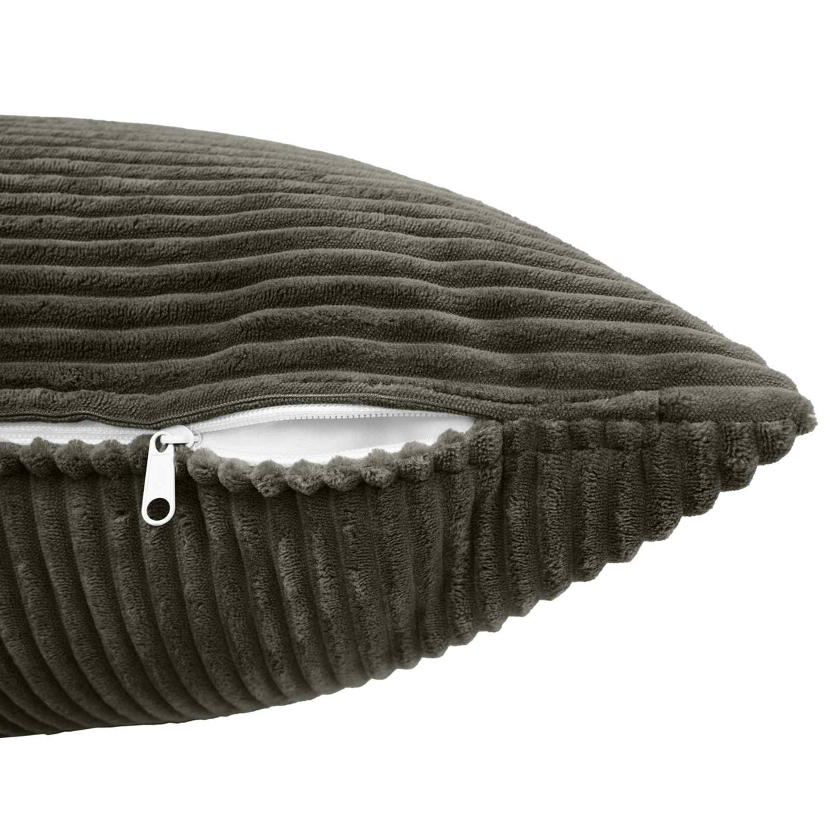 Federa 2 pcs ALMELO Antracite 40 x 40 cm corduroy | homemem39