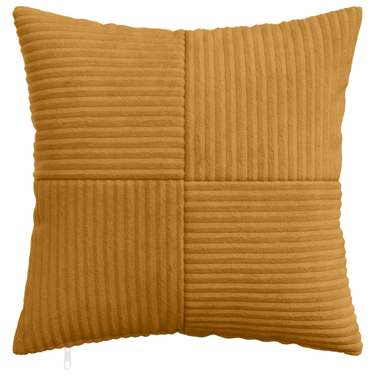 Federa 2 pcs ALMELO Giallo 40 x 40 cm corduroy