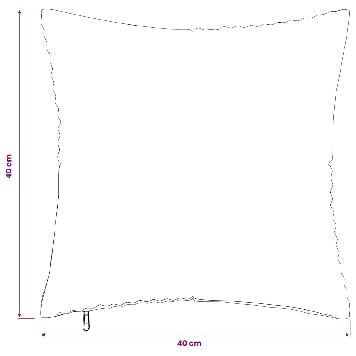 Federa 2 pcs ALMELO Giallo 40 x 40 cm corduroy | homemem39