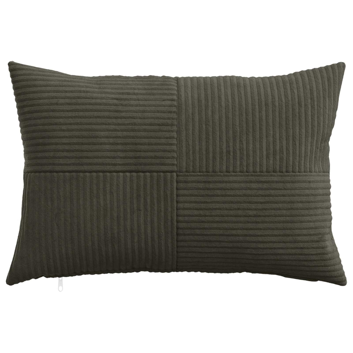 Federa 6 pcs ALMELO Antracite 40 x 60 cm corduroy | homemem39