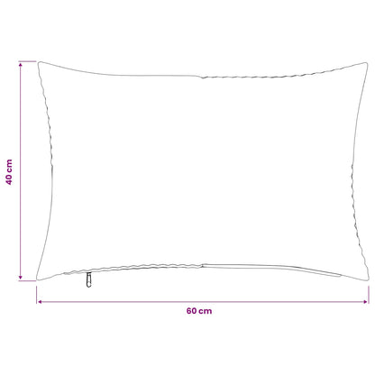 Federa 6 pcs ALMELO Verde 40 x 60 cm corduroy | homemem39