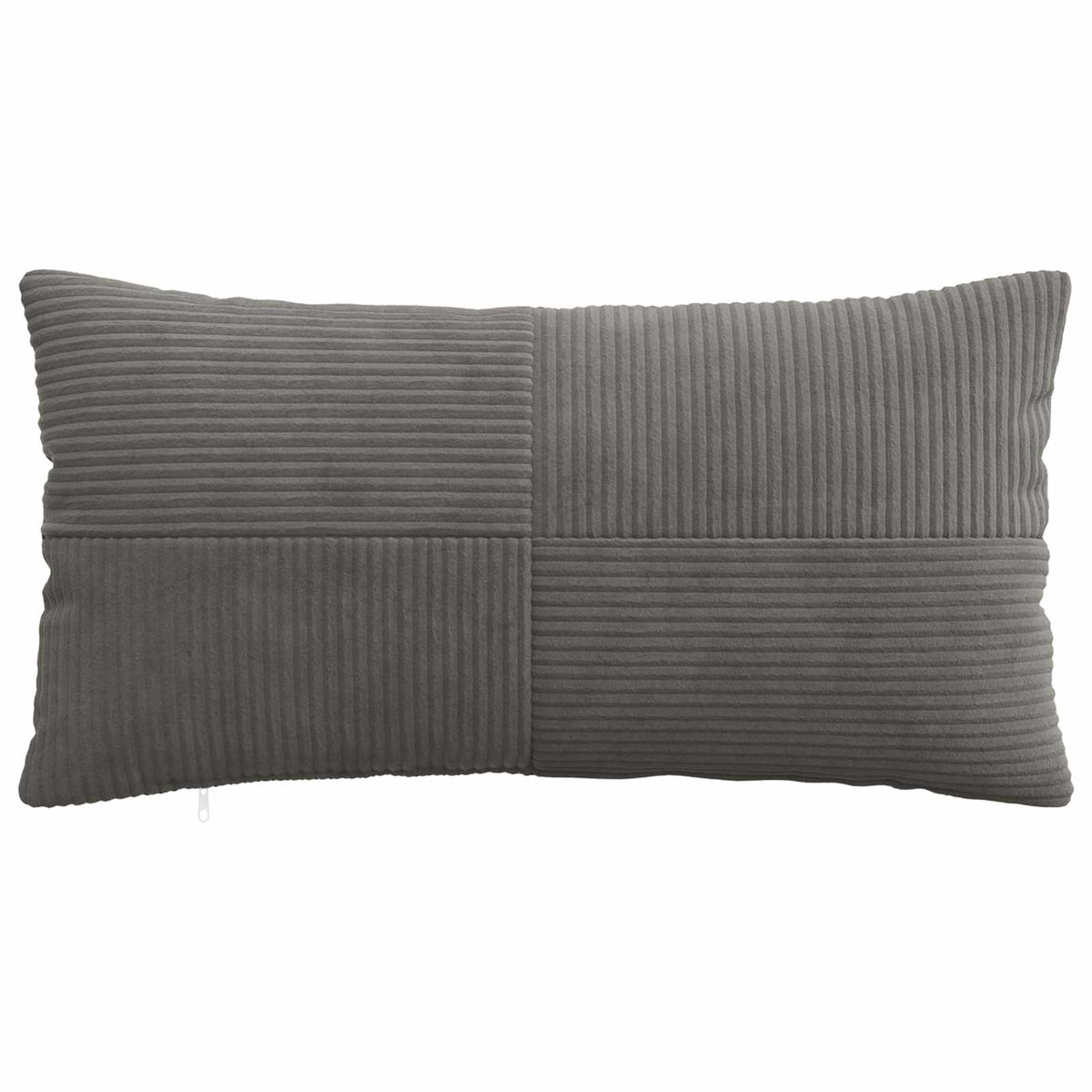 Federa 2 pcs ALMELO Grigio Scuro 40 x 80 cm corduroy | homemem39