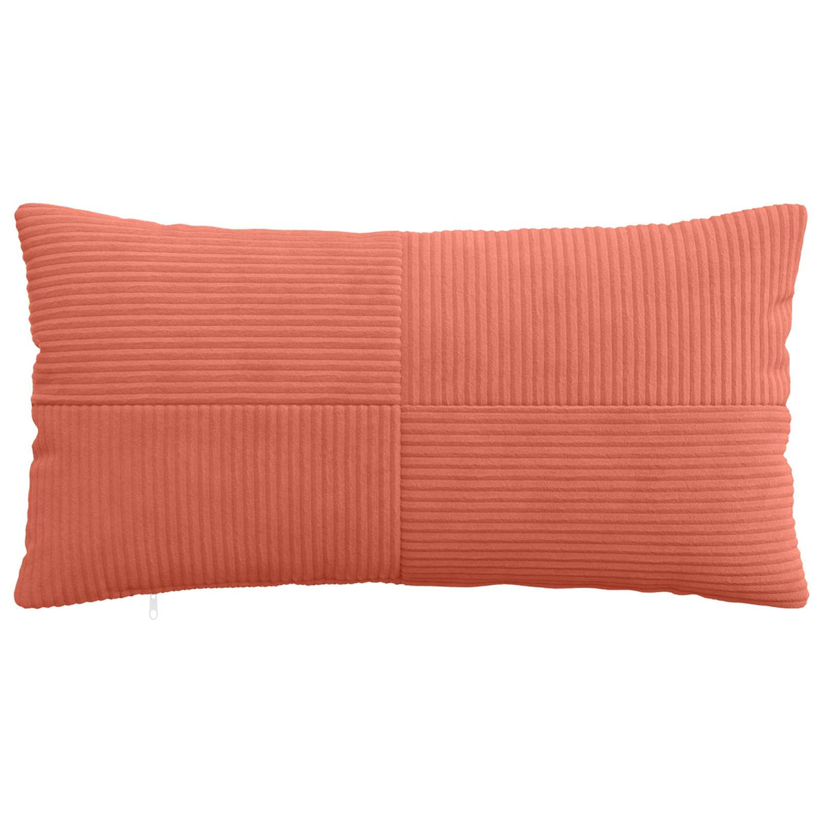 Federa 6 pcs ALMELO Rosso Arancio 40 x 80 cm corduroy