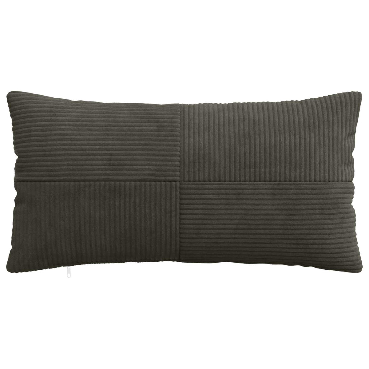 Federa 2 pcs ALMELO Antracite 40 x 80 cm corduroy | homemem39