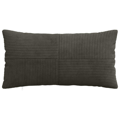 Federa 2 pcs ALMELO Antracite 40 x 80 cm corduroy | homemem39