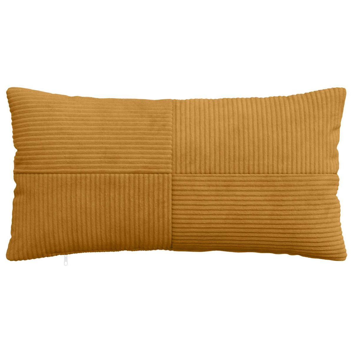 Federa 2 pcs ALMELO Giallo 40 x 80 cm corduroy