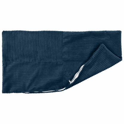 Federa 12 pcs ALMELO Blu navy 40 x 80 cm corduroy | homemem39