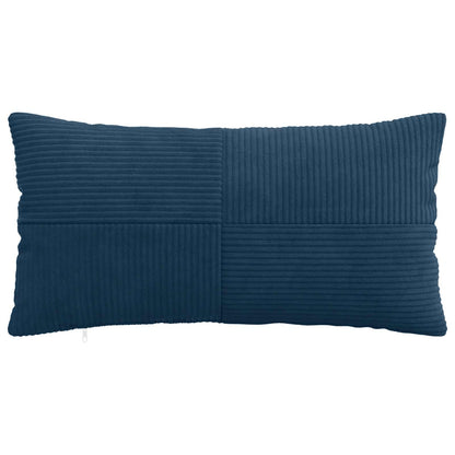 Federa 12 pcs ALMELO Blu navy 40 x 80 cm corduroy | homemem39