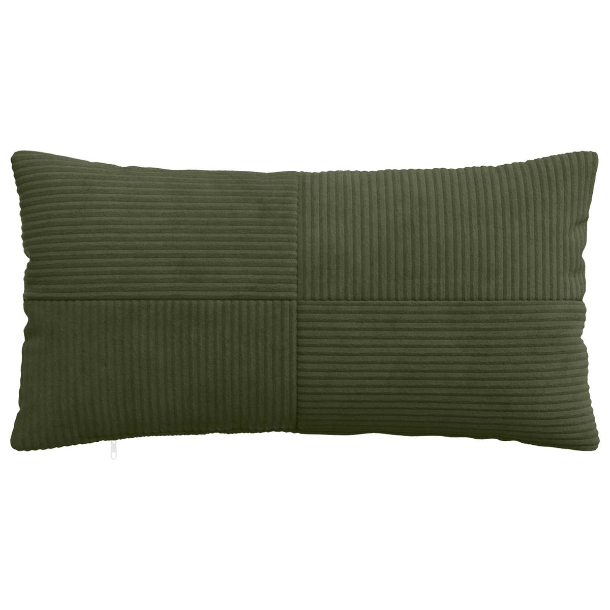 Federa 6 pcs ALMELO Verde 40 x 80 cm corduroy