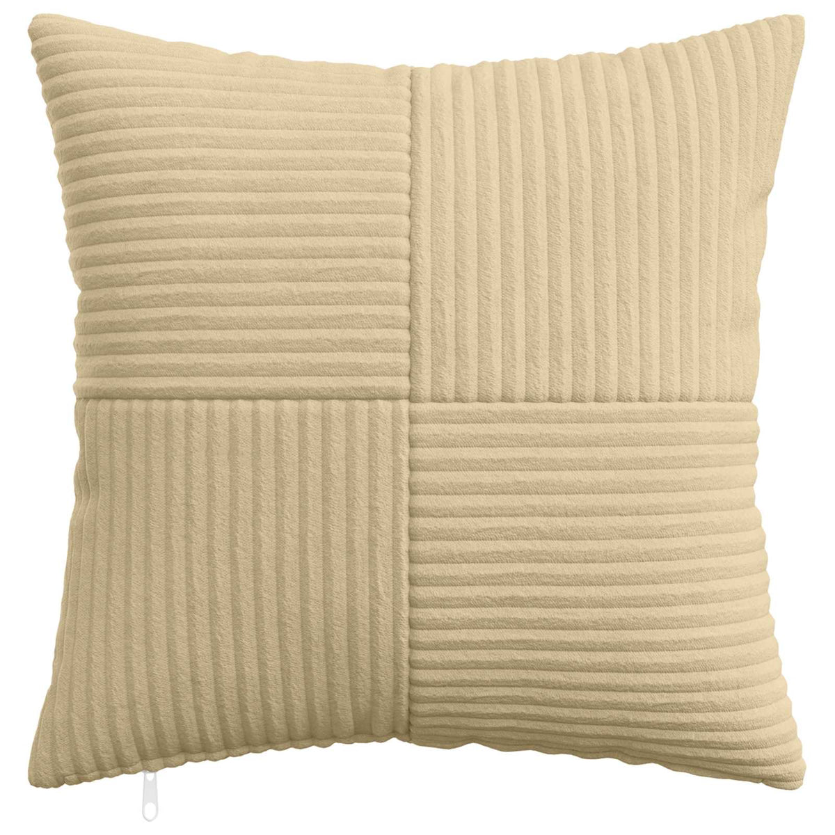 Federa 6 pcs ALMELO Grigio Verde 50 x 50 cm corduroy