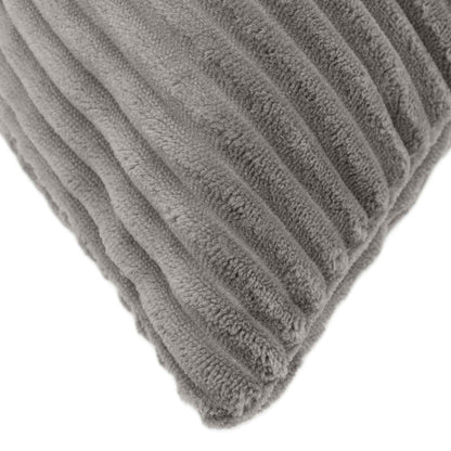 Federa 2 pcs ALMELO Grigio Chiaro 50 x 70 cm corduroy | homemem39