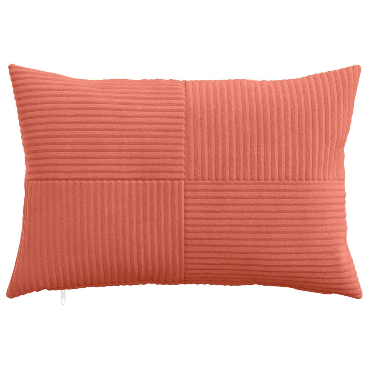 Federa 6 pcs ALMELO Rosso Arancio 50 x 70 cm corduroy | homemem39