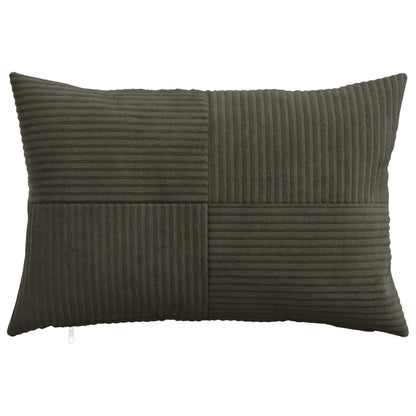 Federa 6 pcs ALMELO Antracite 50 x 70 cm corduroy | homemem39