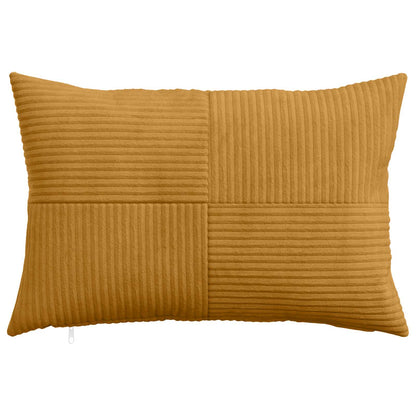 Federa 2 pcs ALMELO Giallo 50 x 70 cm corduroy | homemem39