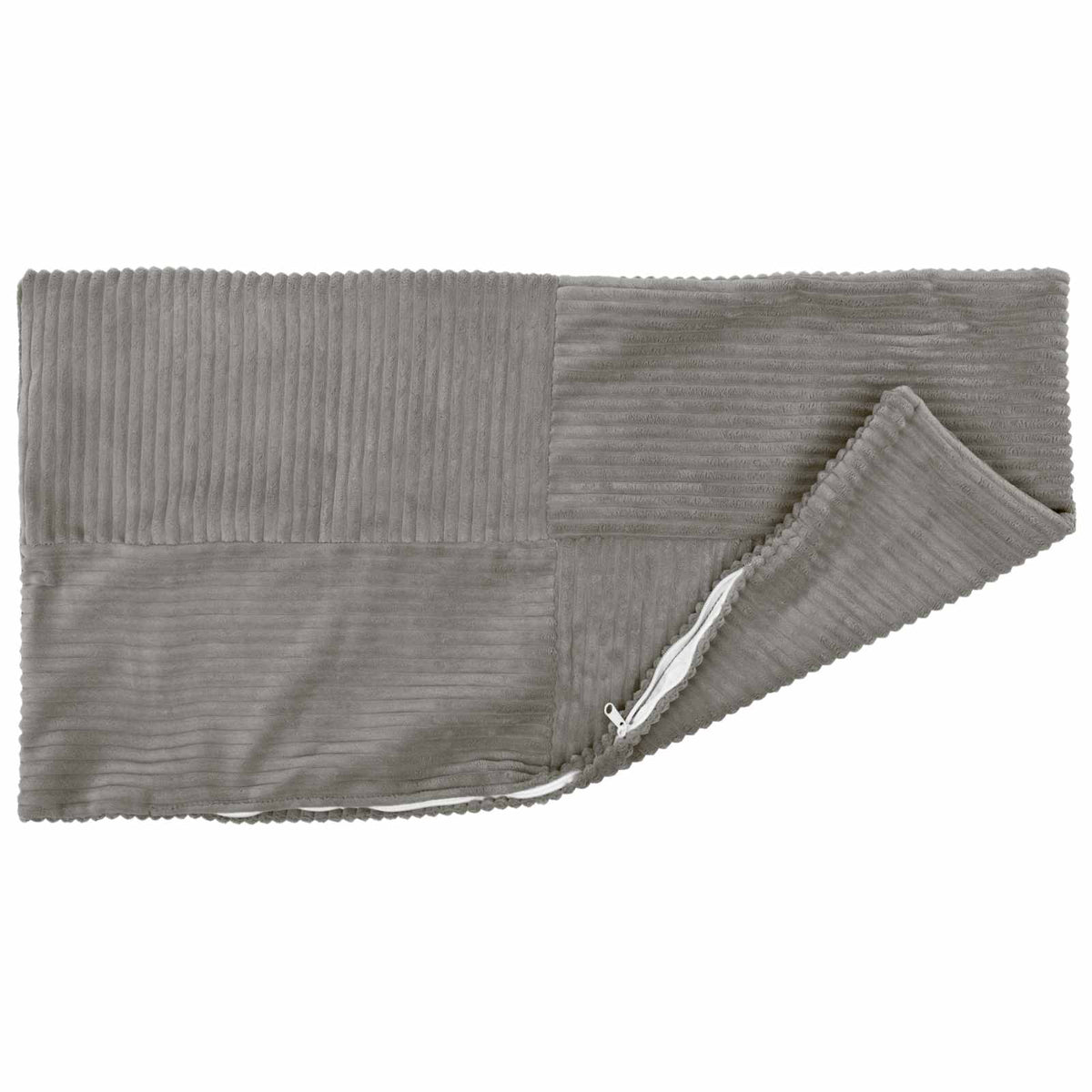 Federa 6 pcs ALMELO Grigio Chiaro 50 x 75 cm corduroy | homemem39