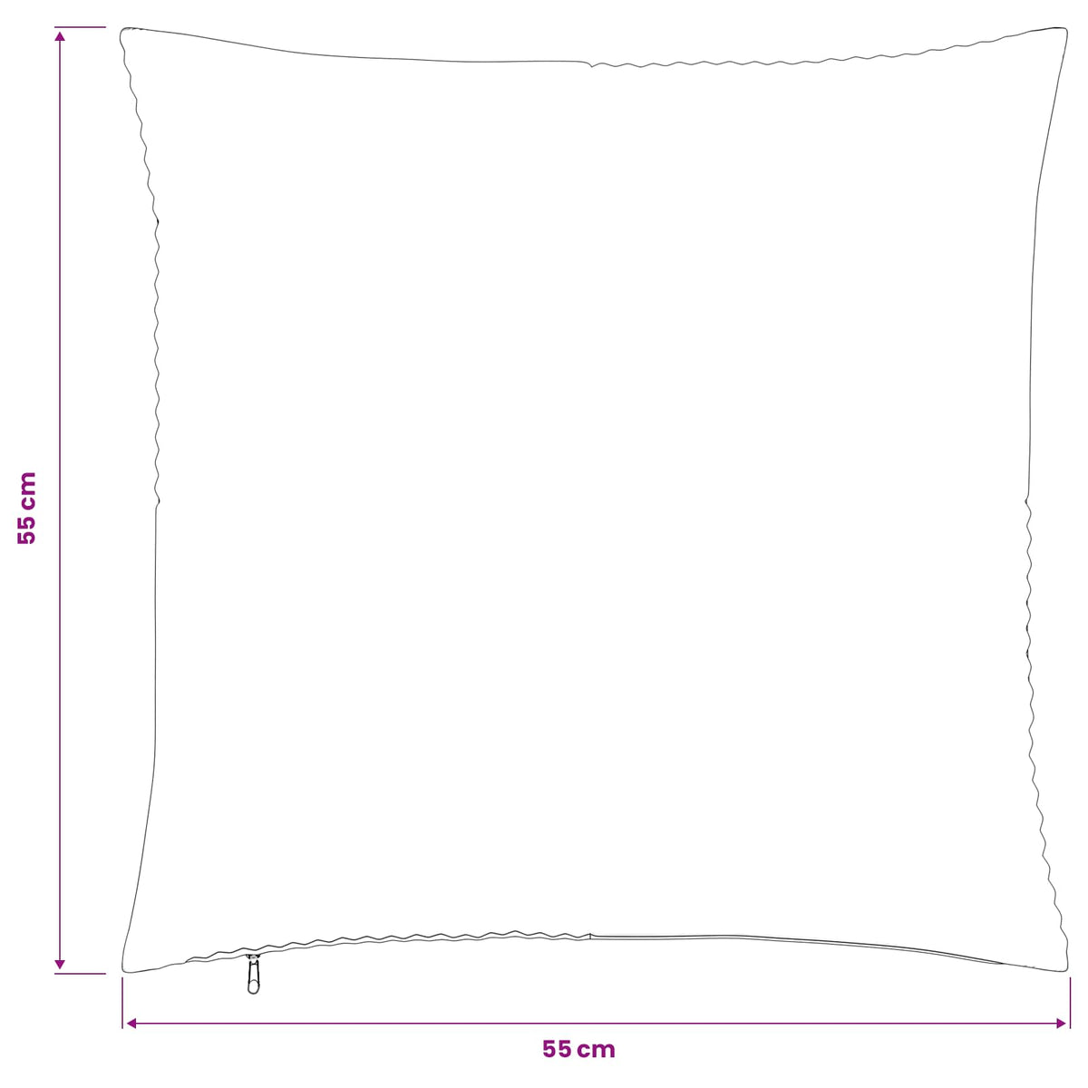 Federa 6 pcs ALMELO Tortora 55 x 55 cm corduroy | homemem39