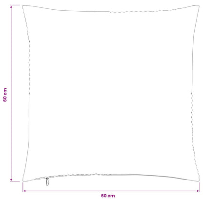 Federa 6 pcs ALMELO Blu navy 60 x 60 cm corduroy | homemem39