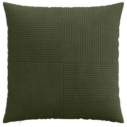 Federa 2 pcs ALMELO Verde 60 x 60 cm corduroy | homemem39