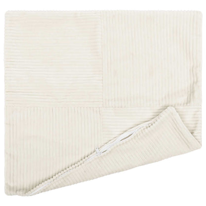 Federa 2 pcs ALMELO Crema 65 x 65 cm corduroy | homemem39