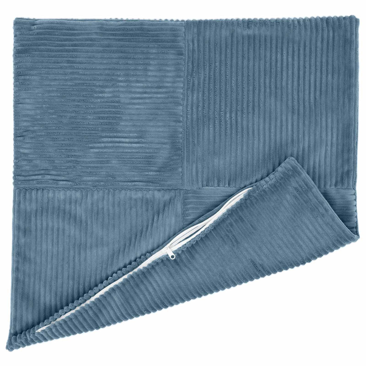 Federa 6 pcs ALMELO Blu 65 x 65 cm corduroy | homemem39