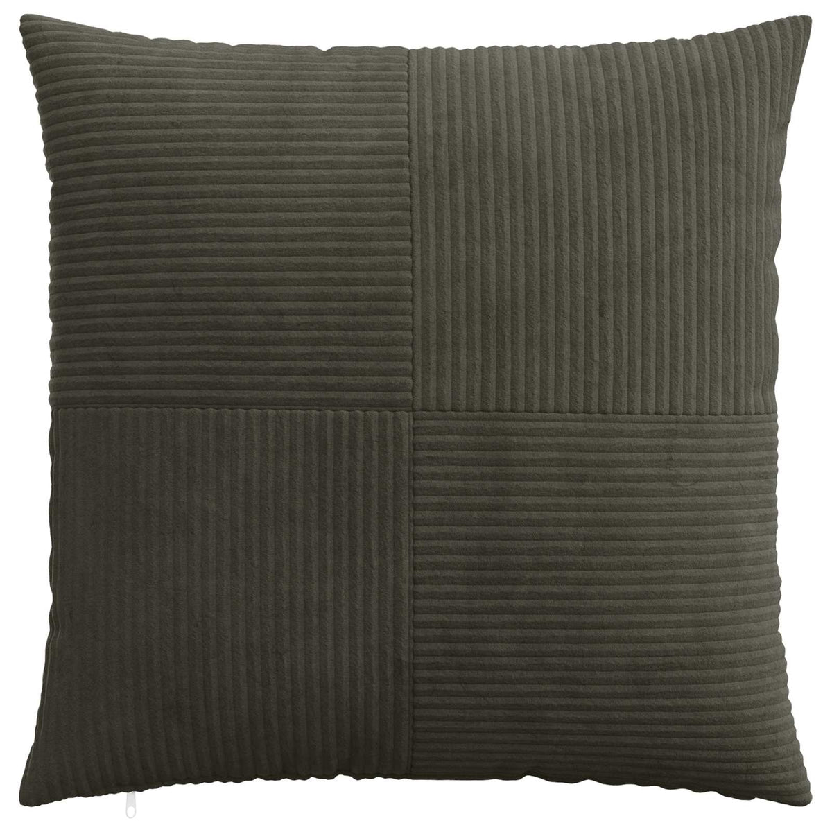 Federa 2 pcs ALMELO Antracite 65 x 65 cm corduroy | homemem39