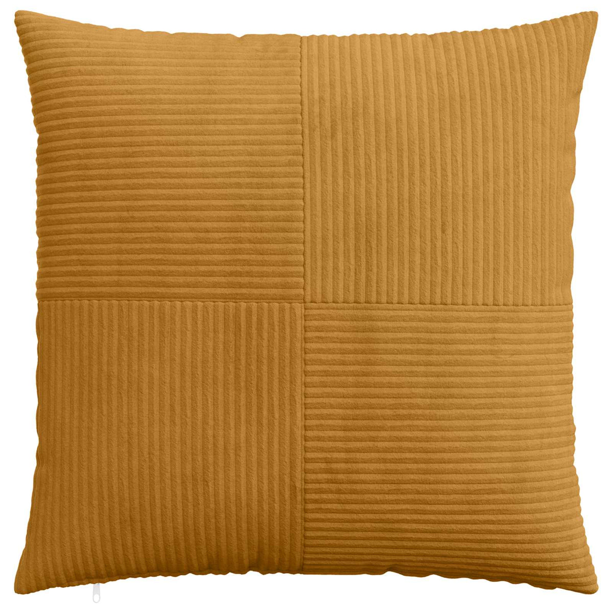 Federa 2 pcs ALMELO Giallo 65 x 65 cm corduroy