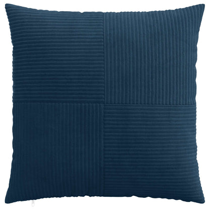 Federa 2 pcs ALMELO Blu navy 65 x 65 cm corduroy