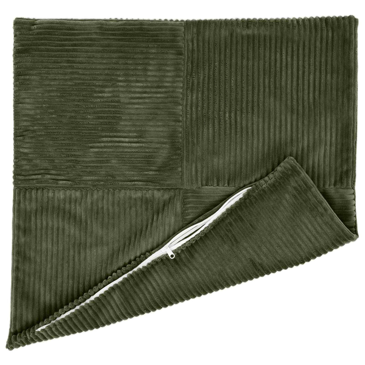 Federa 6 pcs ALMELO Verde 70 x 70 cm corduroy | homemem39